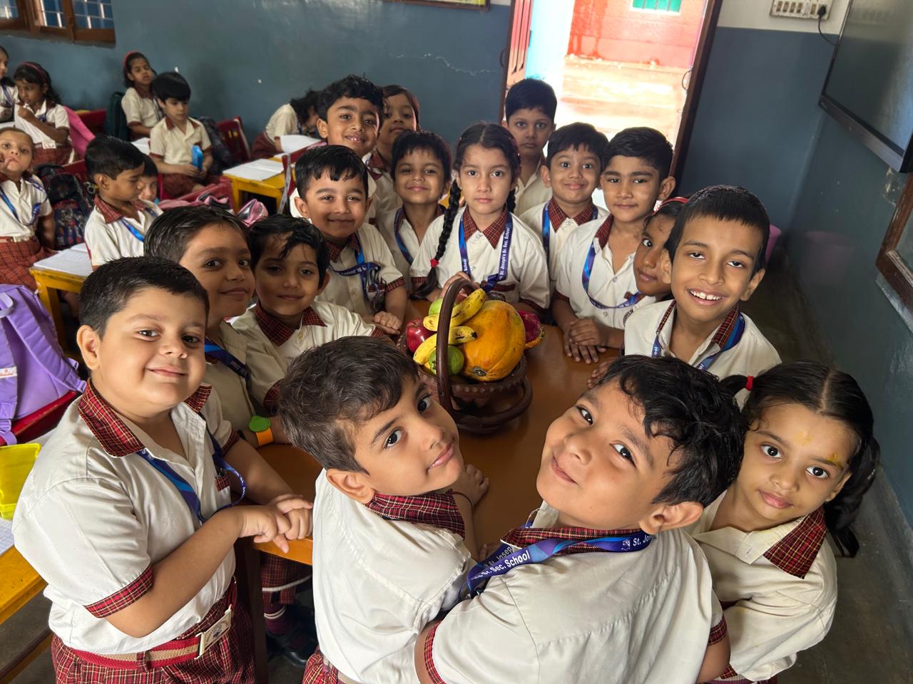 FRUITS DAY CELEBRATION- KG SECTION